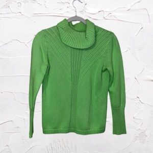 Jillian Nicole | Lime Green Knit Sweater